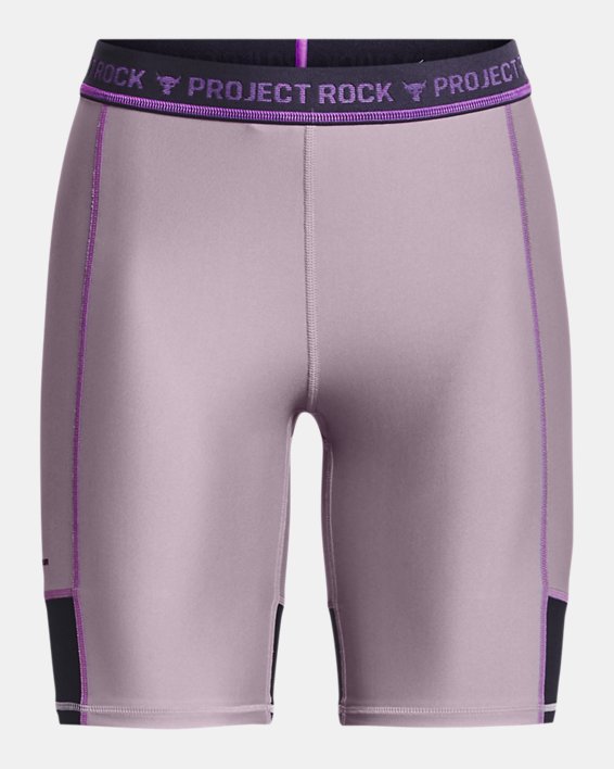 Short cycliste Project Rock pour femmes, Purple, pdpMainDesktop image number 5